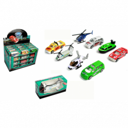 Véhicule metal 7 cm x 48