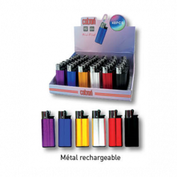 Briquet MINI Pierre métal x48