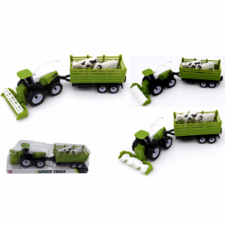 Tracteur 30cm + animaux