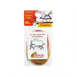 Sachet 50 scoubidous...