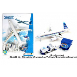 Avion de ligne 19 cm +...