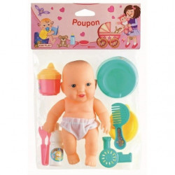 Blister poupon + accessoires
