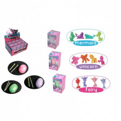 Oeuf fossile licorne sirene...